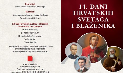 14. Dani hrvatskih svetaca i blaženika