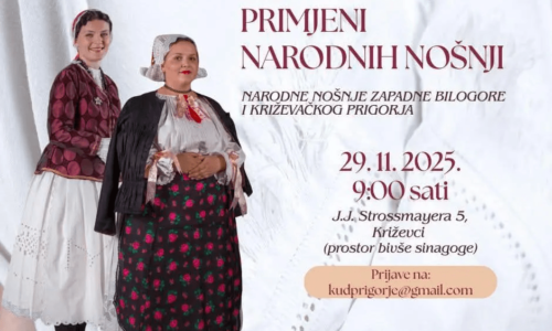 Seminar o primjeni narodnih nošnji zapadne Bilogore i križevačkog Prigorja