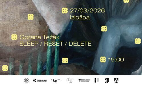Samostalna izložba Gorane Težak: SLEEP / RESET / DELETE.