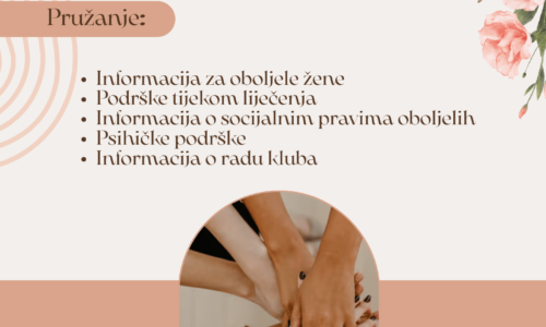 Mjesečna dežurstva Kluba Agata – podrška i informacije ženama