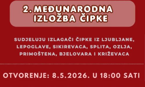 2. Međunarodna izložba čipke u Križevcima