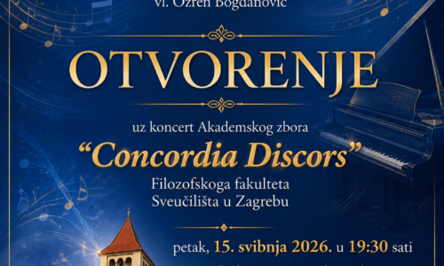 Koncert Akademskog zbora Concordia discors povodom otvaranja Glazbenog ateljea “Ad Libitum”