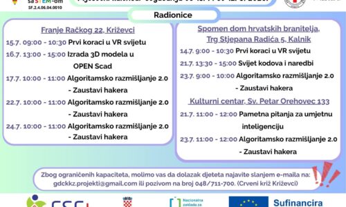 STEM radionice za djecu