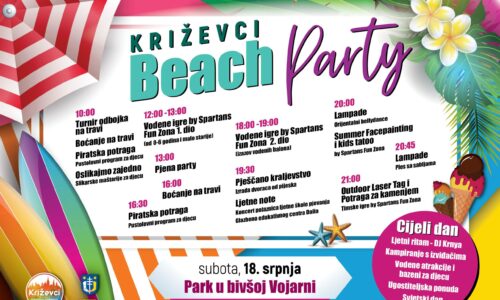 Križevci Beach Party